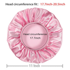 Bonnet satin choshion, parfait pour soin du visage et routine beauté