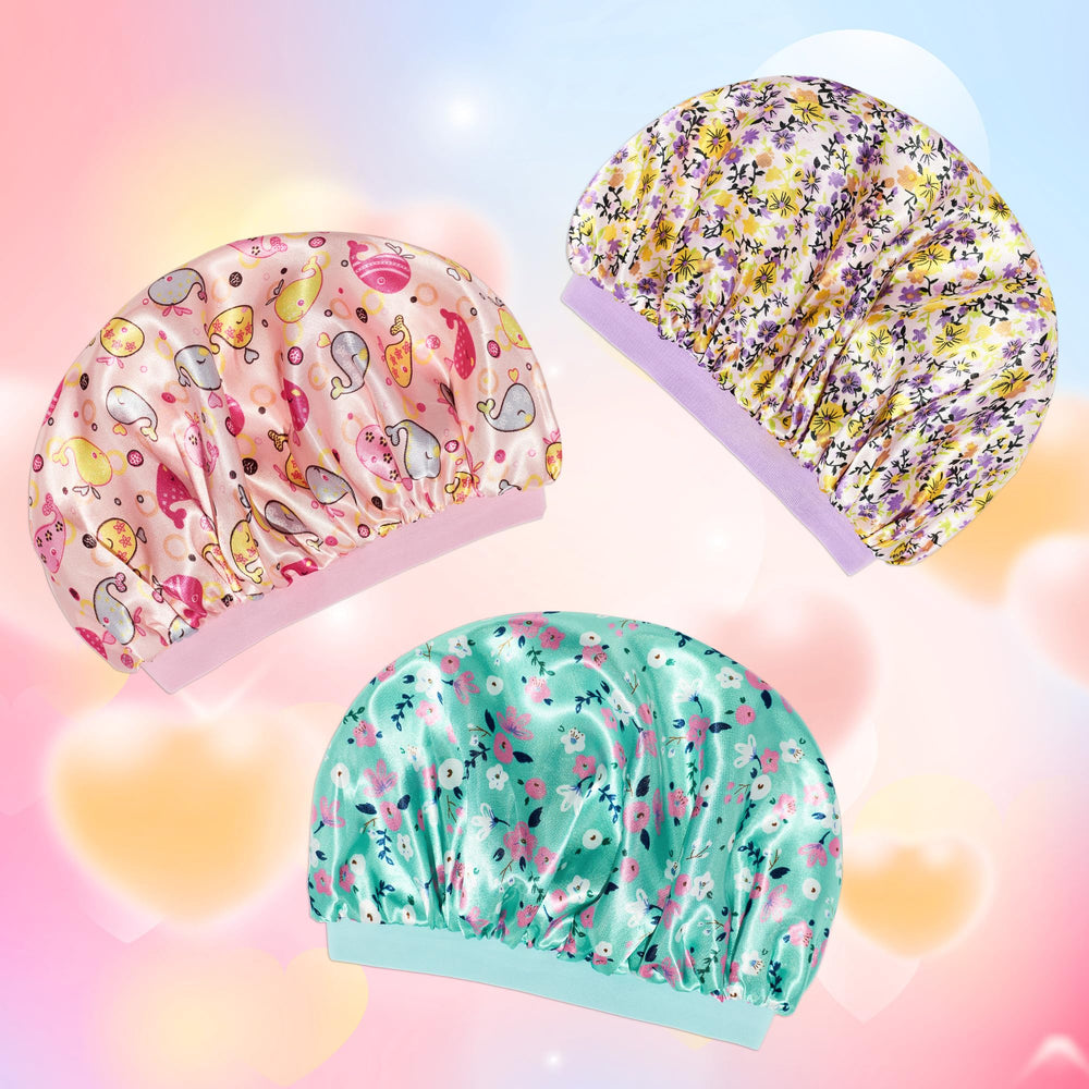 Choshion bonnet taille unique enfant soie, protection cheveux durable.