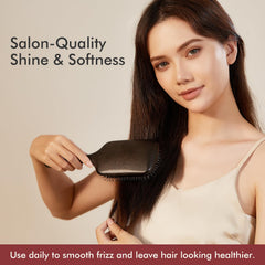 CHOSIN brosse-brillance-naturelle: lutte contre les frisottis et lisse les longueurs.