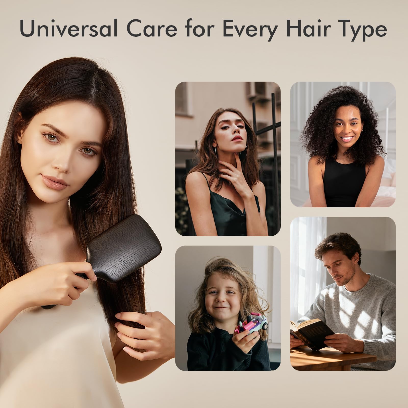CHOSIN coffret-cadeau-saint-valentin-brosse-cheveux: cadeau élégant et attentionné.