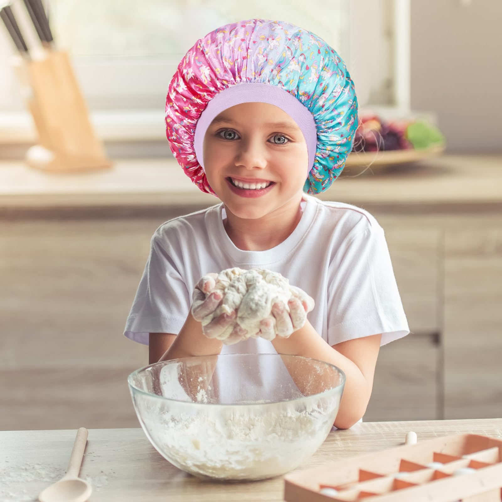 Choshion bonnet enfant taille unique diametre 28 cm, adaptation facile.