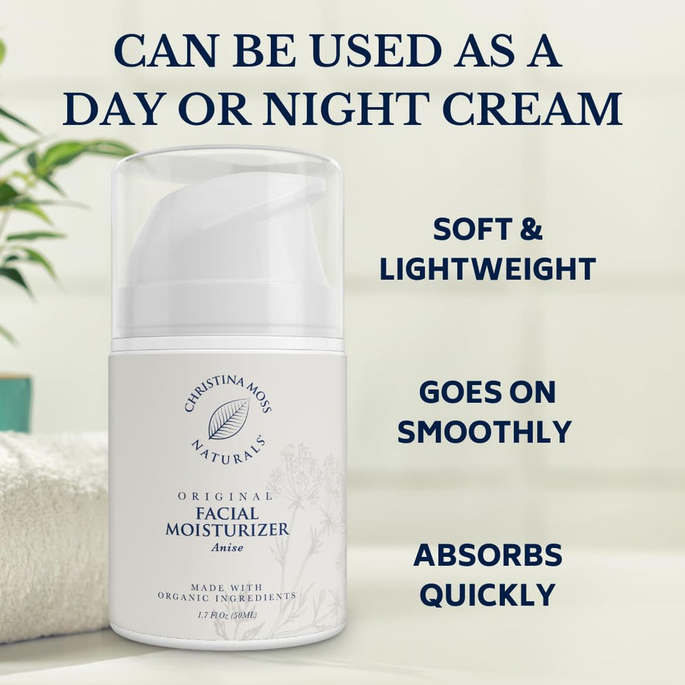 Christina Moss Naturals Original ingrédients sans parabens, non toxiques, respectueux de la peau.