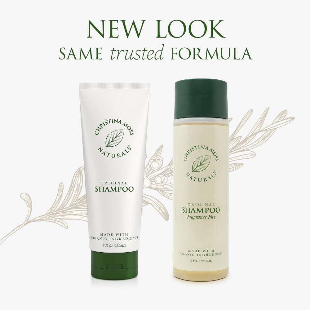 Christina Moss Naturals Shampoing ingrédients organiques: coco, huile d'olive et beurre de karité