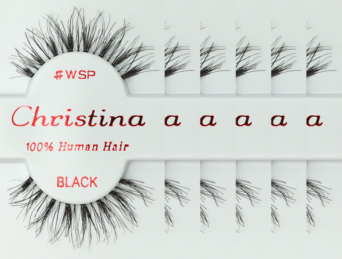 Christina WSP 6 paquets Cils : regard naturel et utilisation quotidienne aisée.