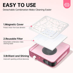 CHRISTINE SHELLY ventilation-efficace, grande ouverture d'air pour dissiper la chaleur.