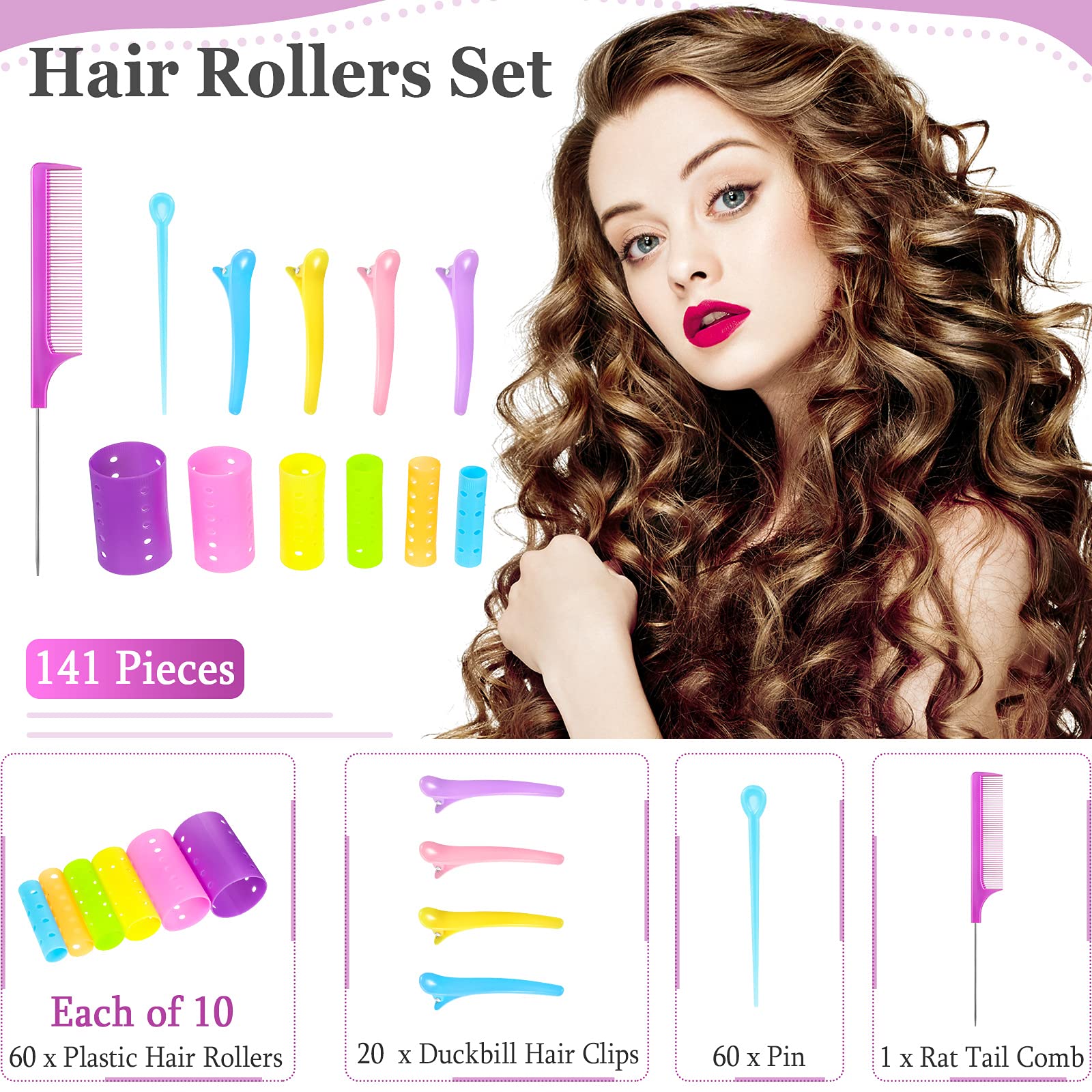 Chuangdi 60 épingles coiffure fixation fiable pour sections nettes