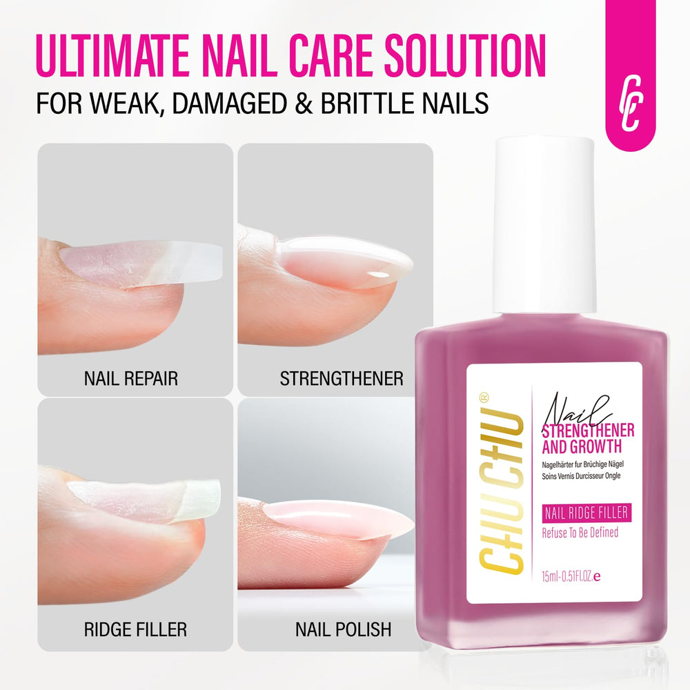 CHUCHU pinceau application: soin rapide des ongles.