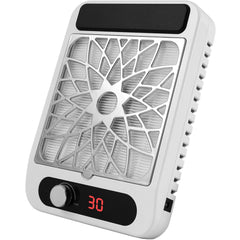 Chufa collecteur de poussière pour ongles compact, pratique sur table de manucure.