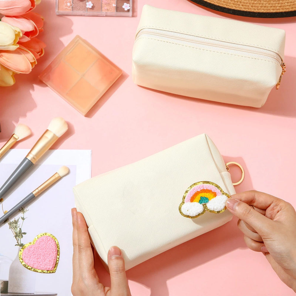 Chunful usages-divers beige: idéale comme trousse à crayons ou pochette de voyage.