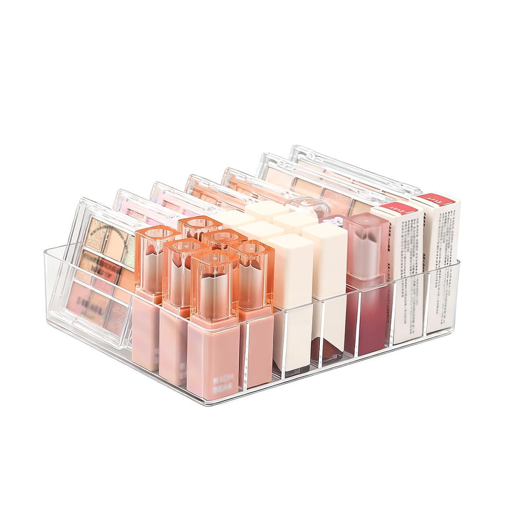 Chunhai Organisateur Maquillage Transparent 7 Compartiments pour un rangement clair