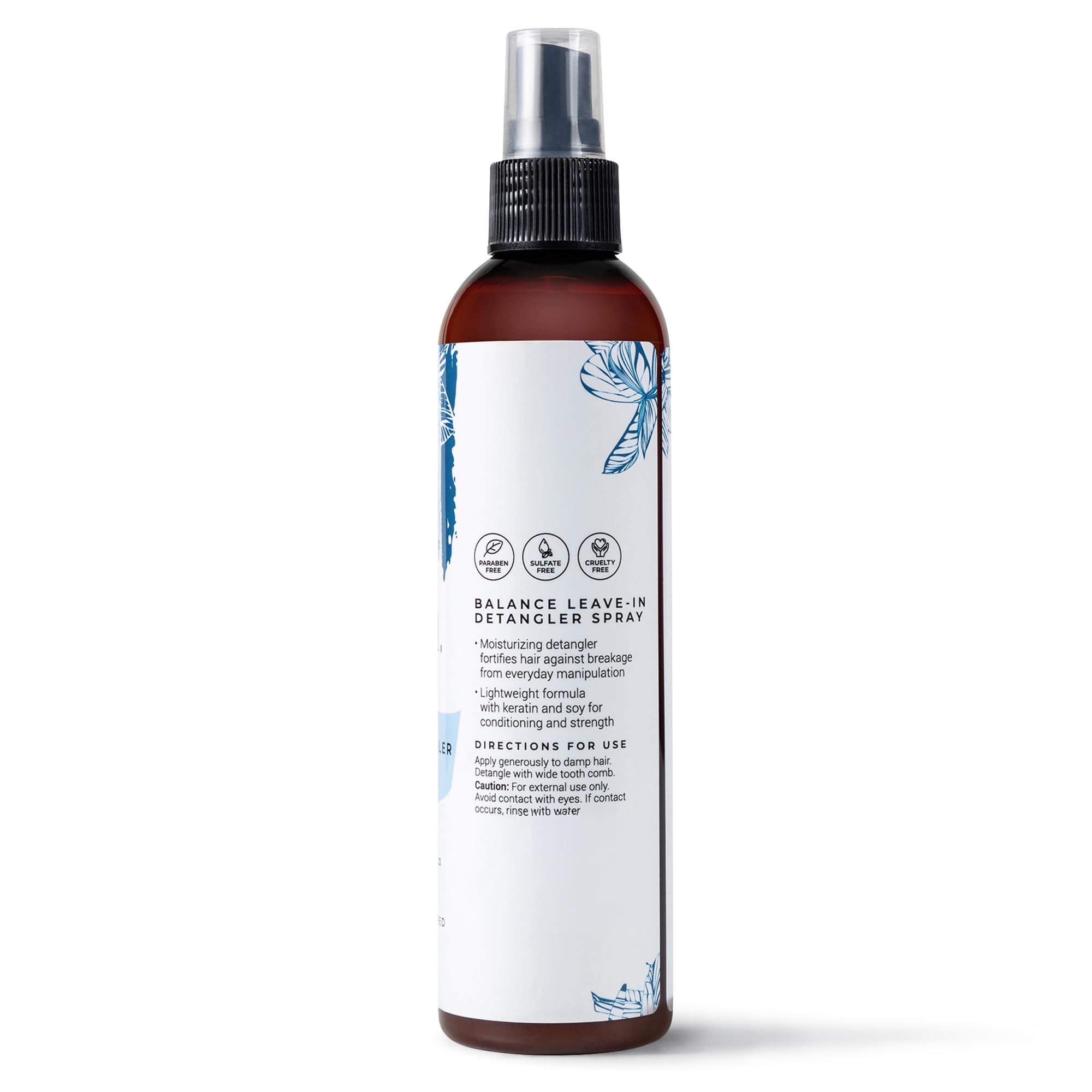 CIBU Balance: appliquer sur cheveux humides avec une brosse pour démêler sans effort.