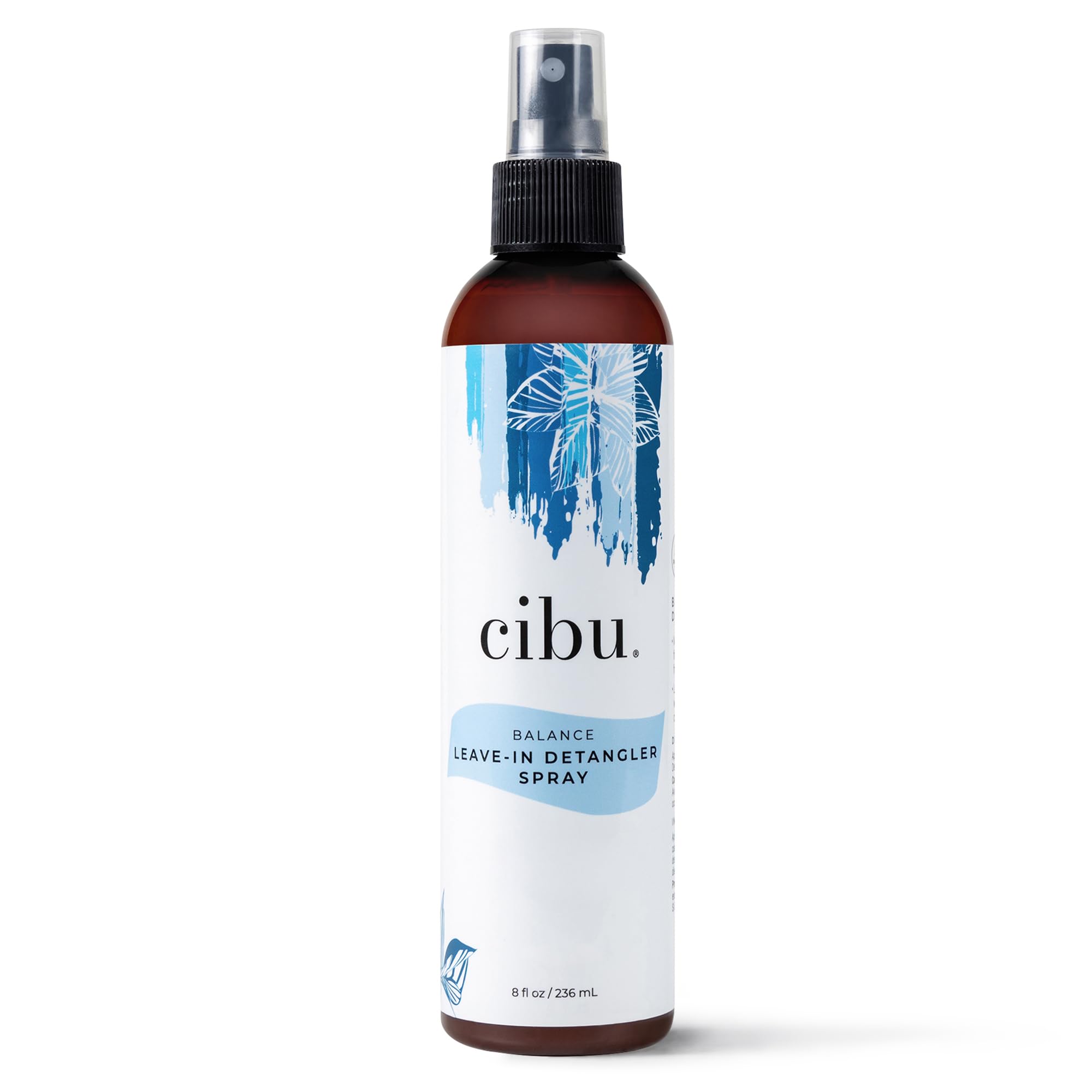 CIBU Balance: bouteille démêlant, démêlage facilité et hydratation légère.