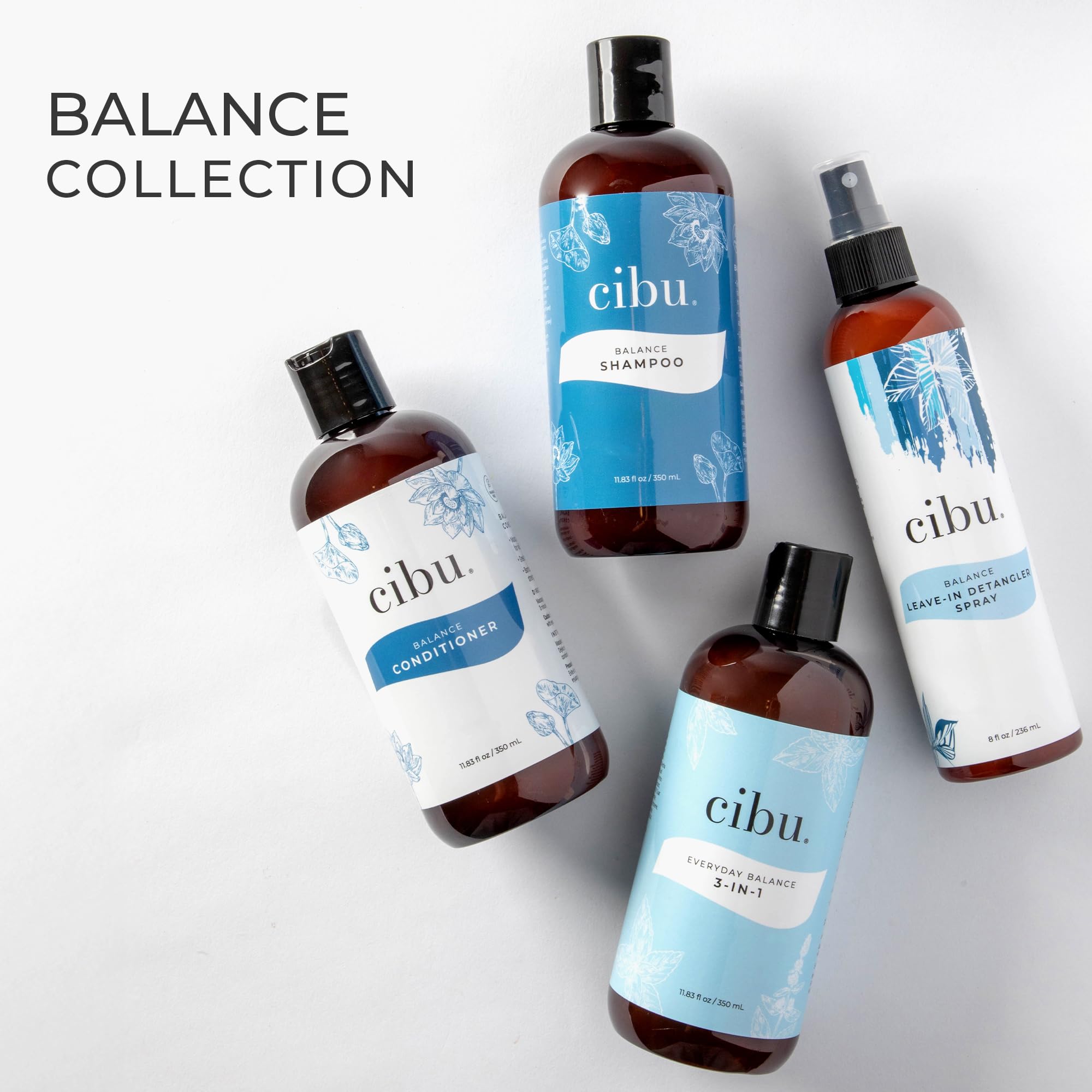 CIBU Balance: emballage 236 ml prêt à être utilisé à domicile.