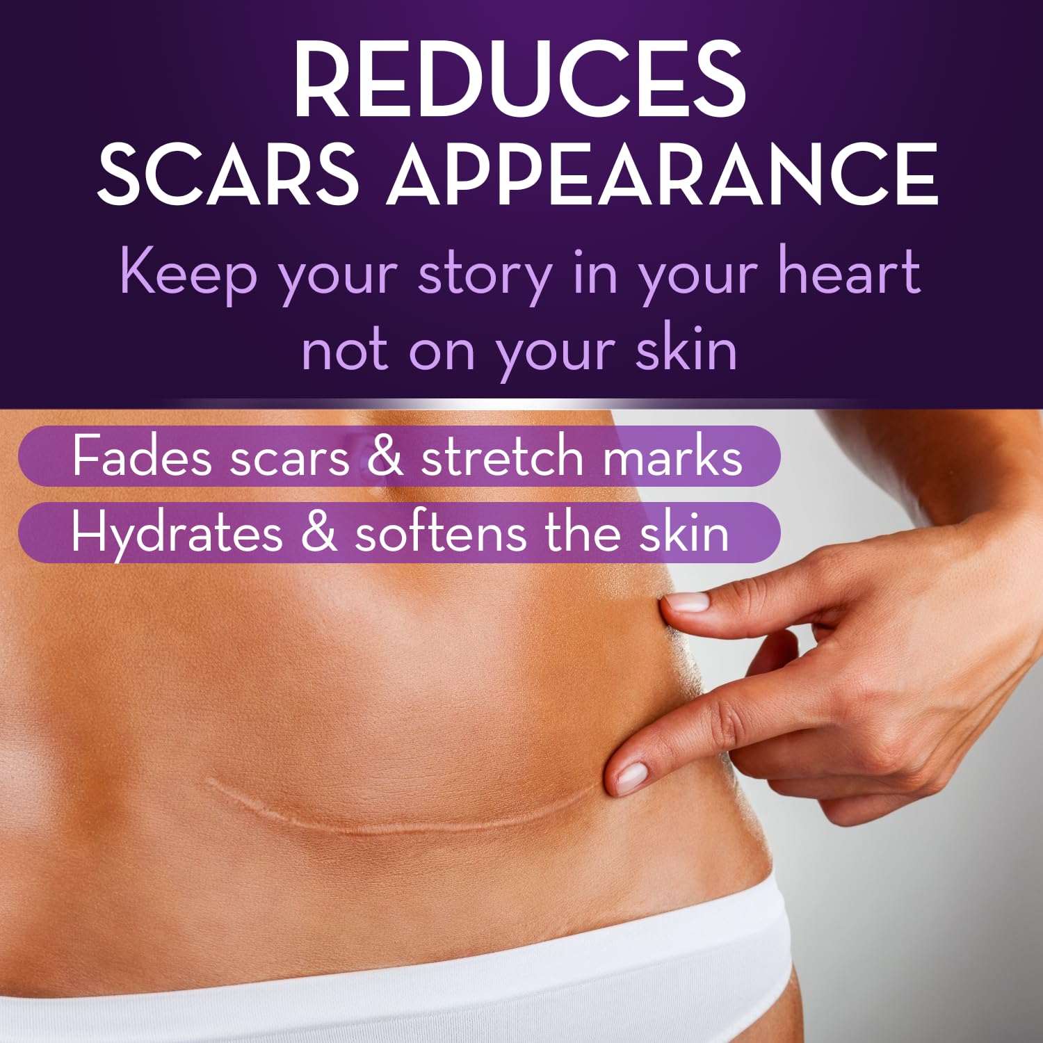 Cicatricure Gel Avancé pour cicatrices d'acné, peau mieux hydratée.