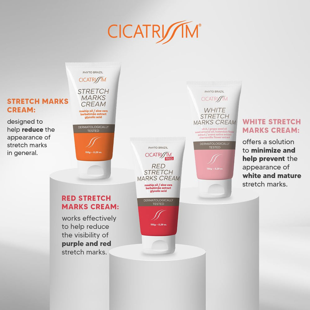 Cicatrissim Crème hydratation abdomen, zone ciblée et confort.