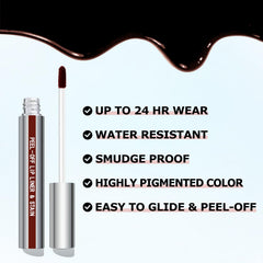 Cilrofelr finition matte cacao pour un look naturel.