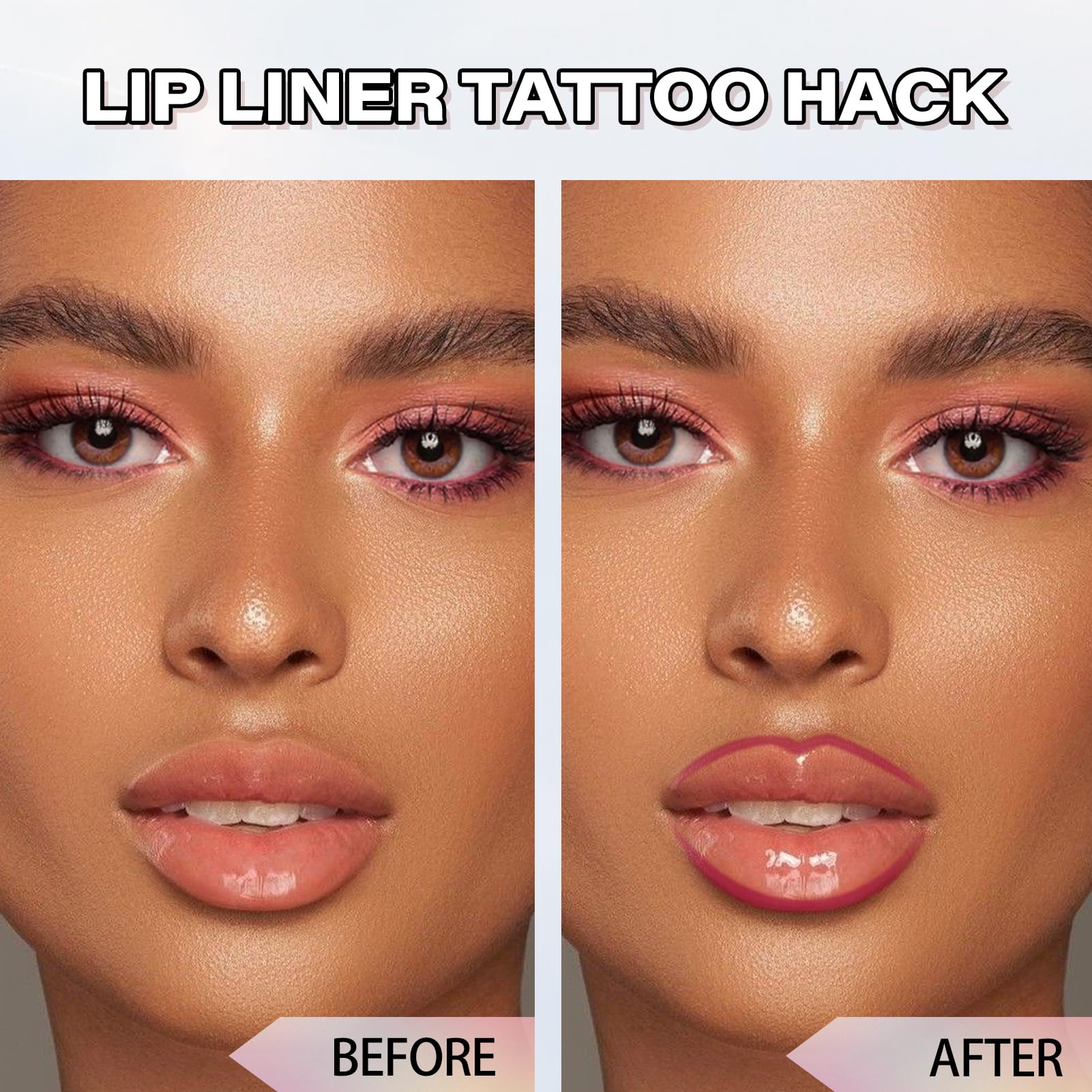 Cilrofelr teinte levres mauve, application matte et longue tenue.