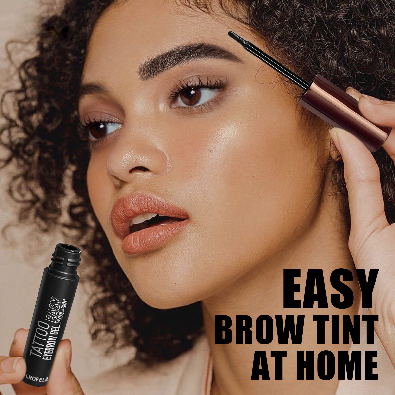 Cilrofelr Gel teint s'adapte à toutes les teintes de sourcils.