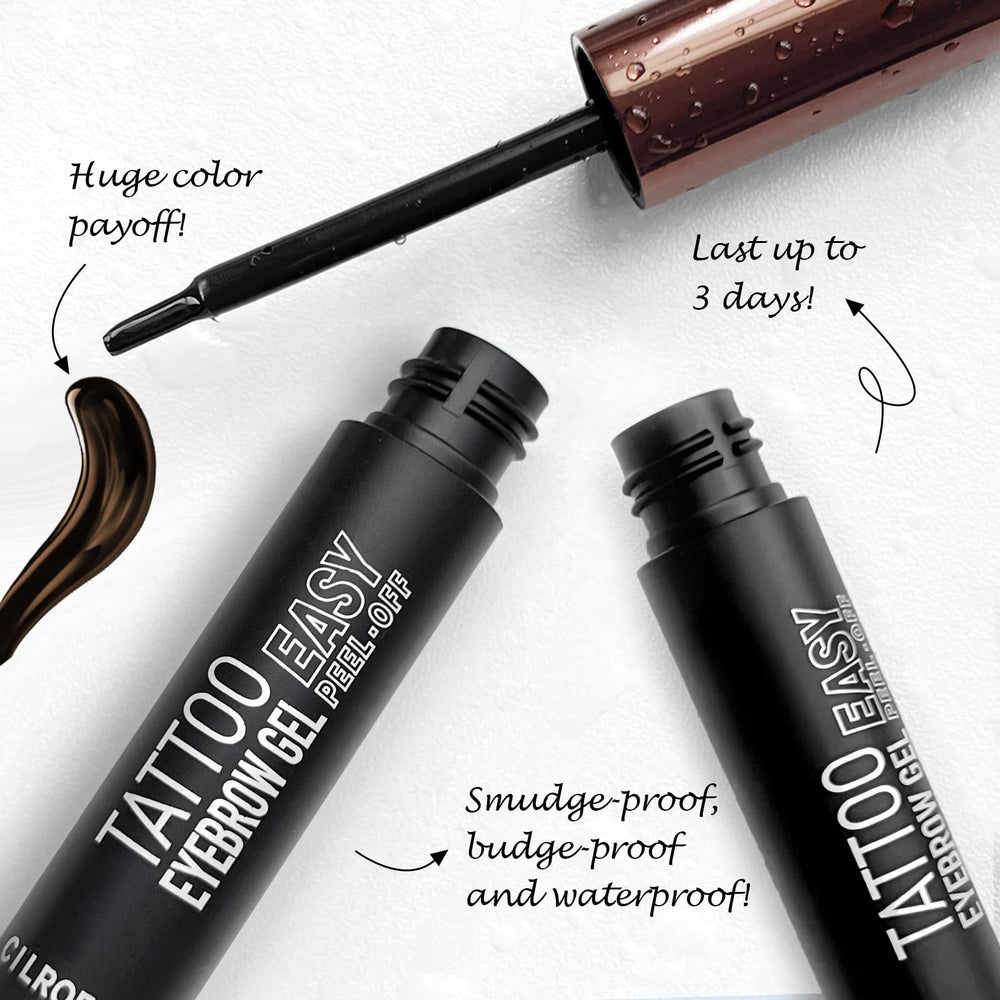 Cilrofelr Teinte sourcils, application simple pour style quotidien.