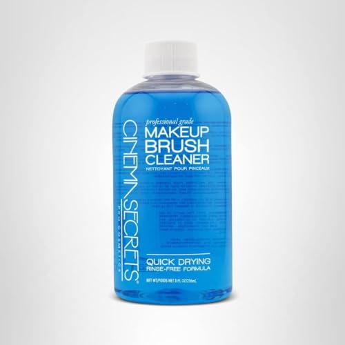 Flacon Cinema Secrets 8oz, pinceaux professionnels