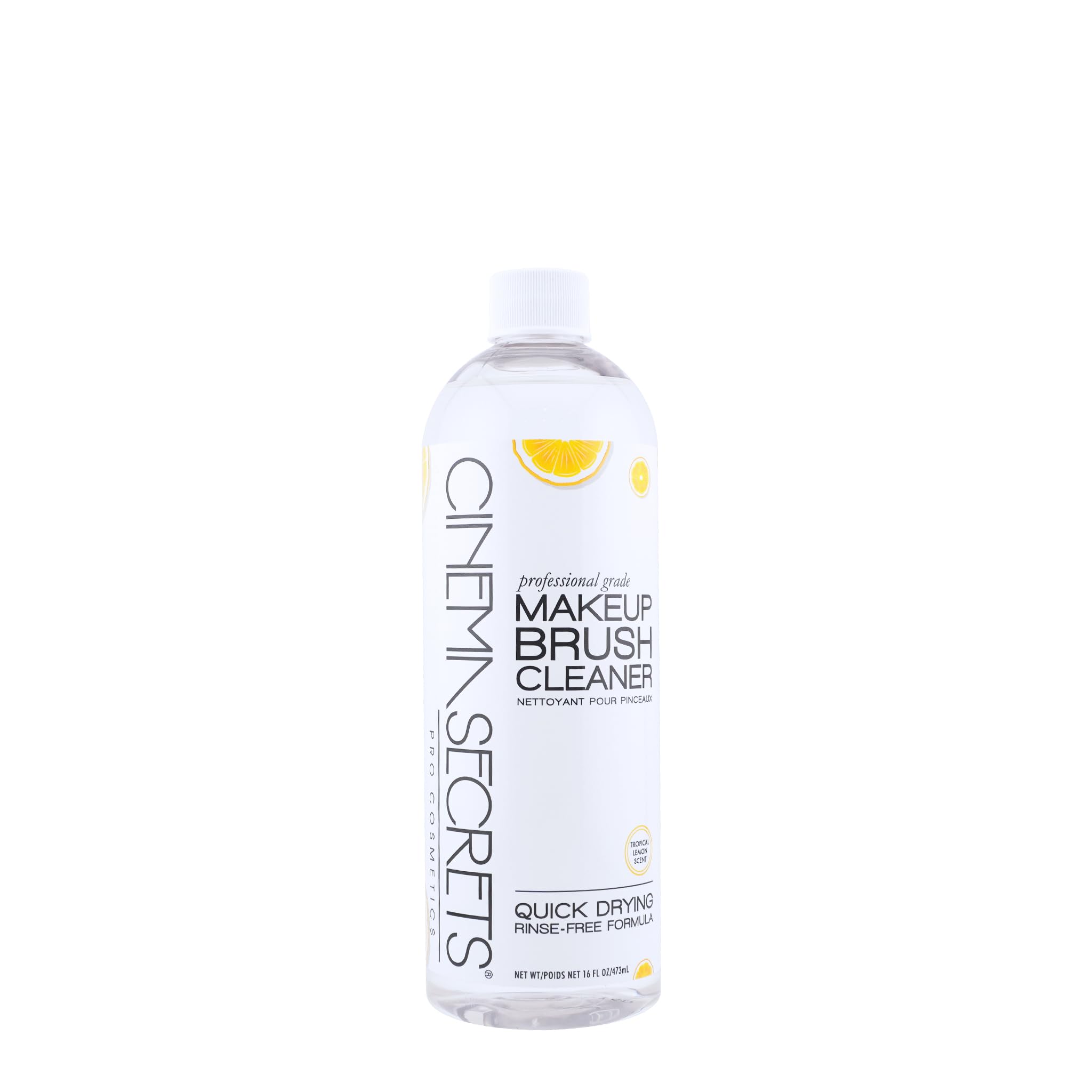 Cinema Secrets nettoyeur pinceaux citron, nettoyage sans rinçage efficace.