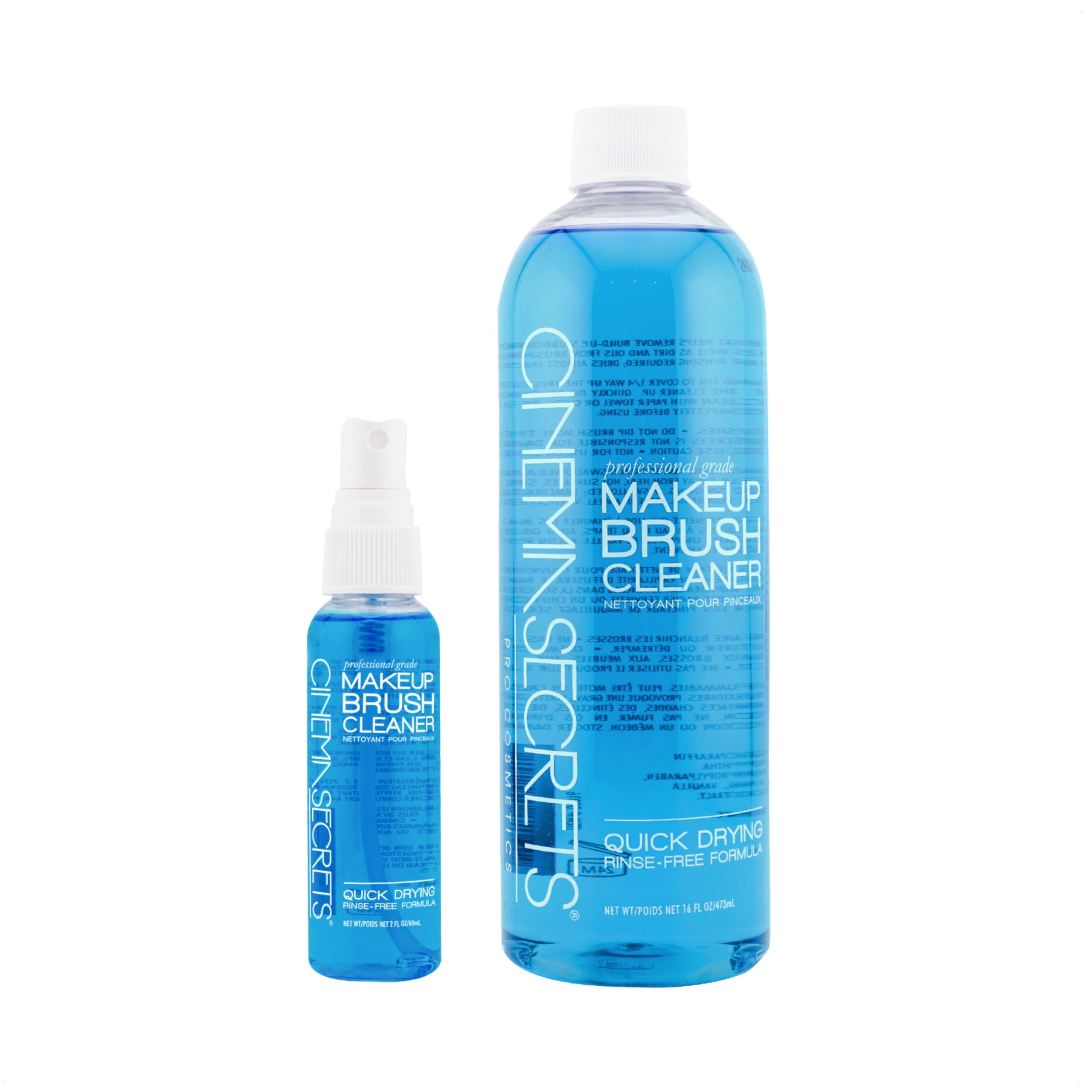 Cinema Secrets: solution nettoyante pour pinceaux, nettoyage rapide des outils maquillage