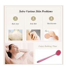 Cinlitek brosse silicone avec brins doux et massage intégré