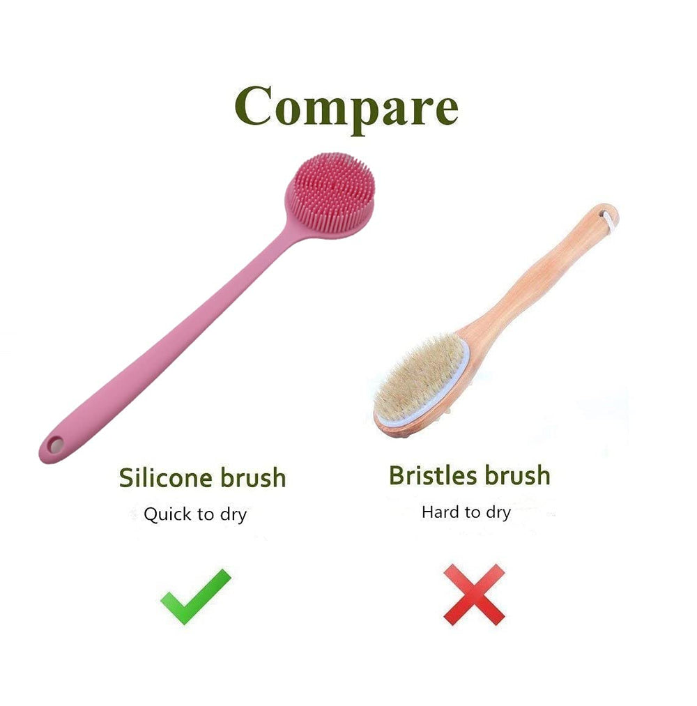 Cinlitek brosse silicone douche avec séchage rapide