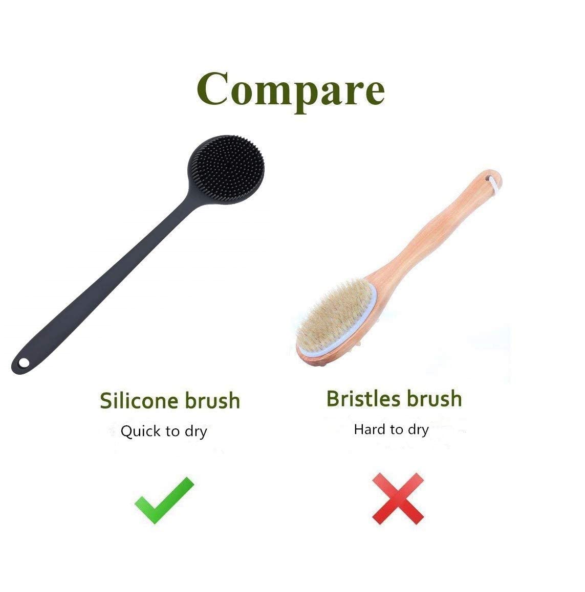 Cinlitek-douche-silicone-sechage-rapide: sèche rapidement entre les utilisations.