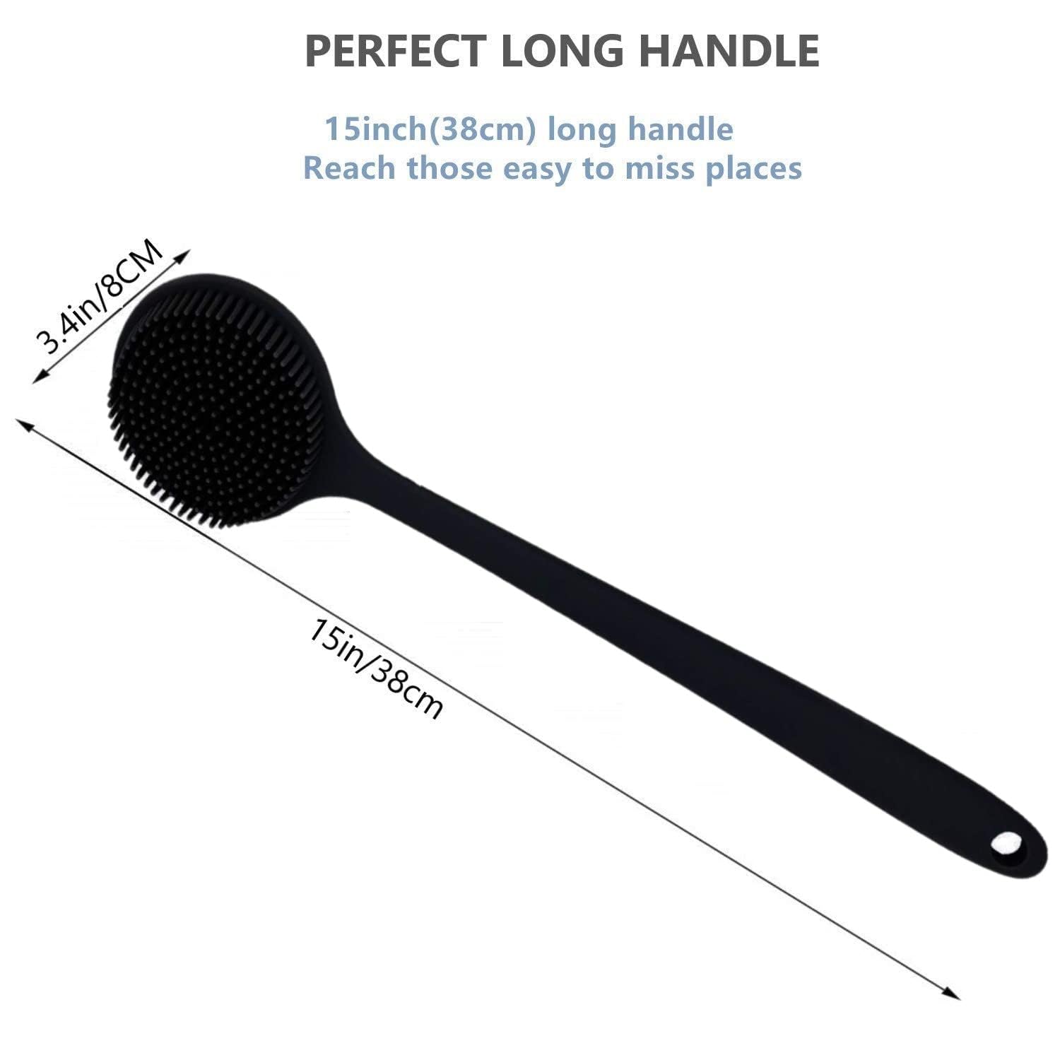Cinlitek manche-longue-38cm-pratique: atteindre chaque zone du corps sans effort.