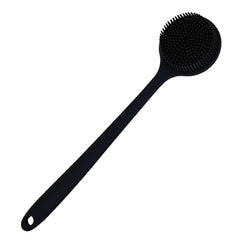Cinlitek silicone body-scrubber-anse-longue: accès facile au dos pour une exfoliation en douceur.