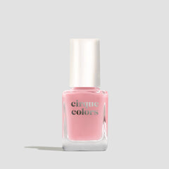 Vernis Cirque Colors Rose Jelly sur bouteille, fini brillant et transparent.