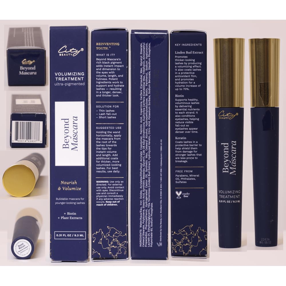 City Beauty Beyond Mascara définition intense: regard plus ouvert et élégant.