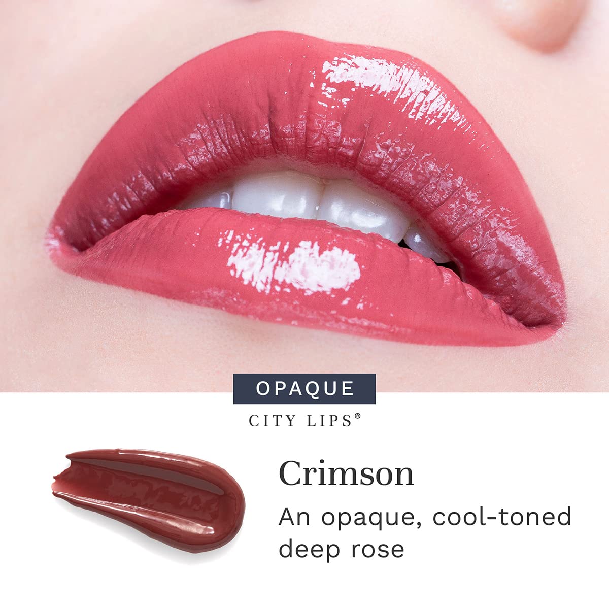 Emballage premium et pratique à transporter pour le City Lips gloss.