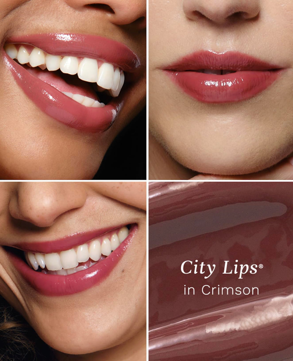 Texture satinée du City Lips gloss pour un fini lisse et élégant.