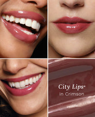 Texture satinée du City Lips gloss pour un fini lisse et élégant.