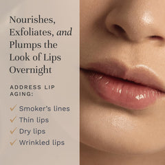 Acide hyaluronique et extraits végétaux dans City Lips Night Oil pour hydratation intensive
