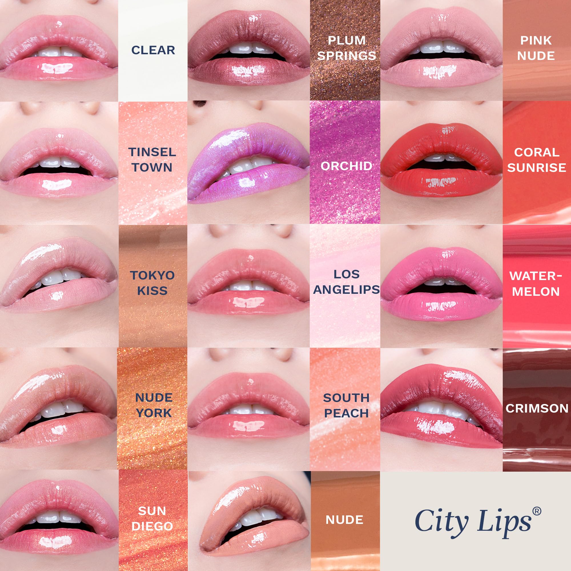 Utilisation quotidienne simple et agréable avec City Lips Orchid.