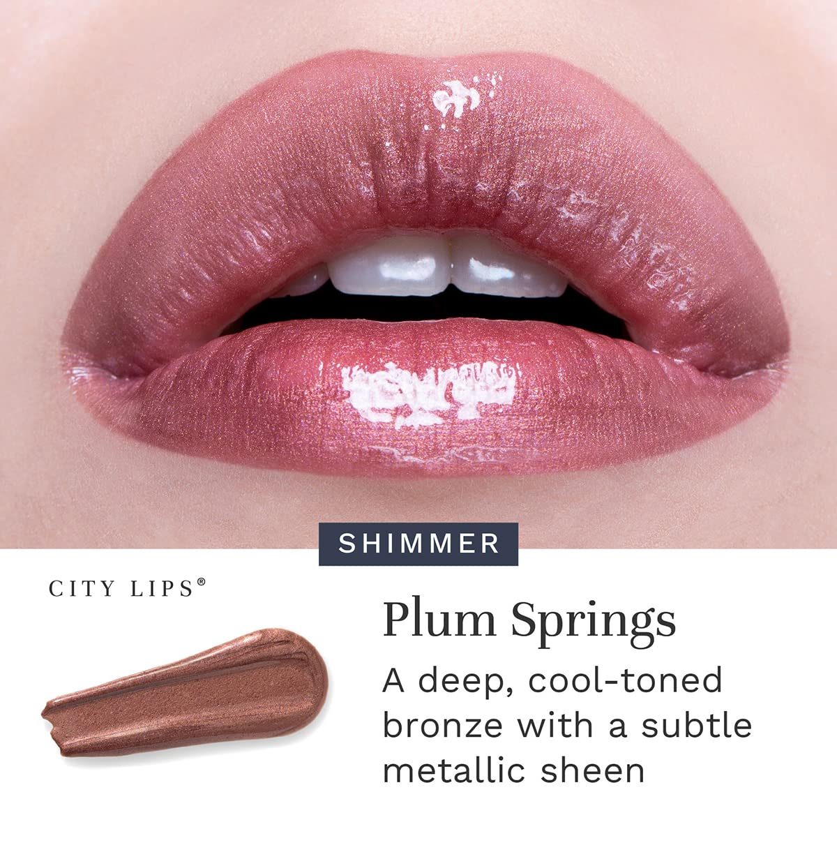 City Beauty City Lips Plum Springs - effets volume discret sur les lèvres