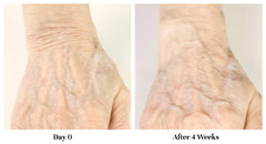 City Beauty creme-mains-anti-age-veloutee, présentation visuelle de l’effet velouté.