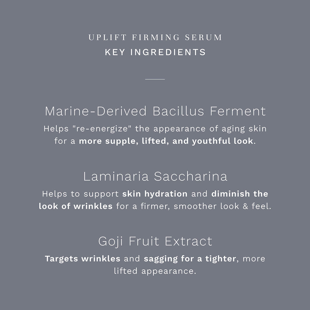 City Beauty UpLift Serum: avant-après suggérant un effet lift subtil.