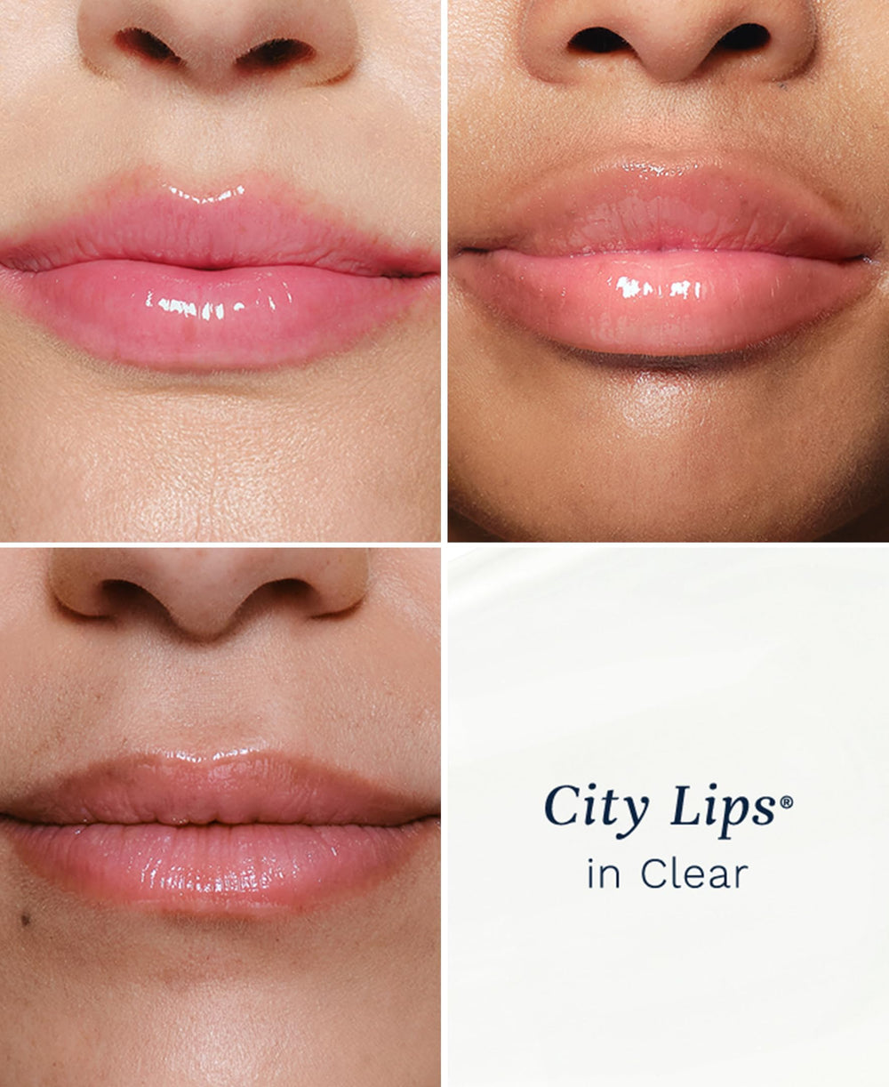 City Lips Clear: effet augmentation-volume immédiat et contour renforcé des lèvres.