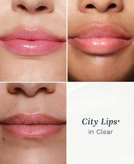 City Lips Clear: effet augmentation-volume immédiat et contour renforcé des lèvres.