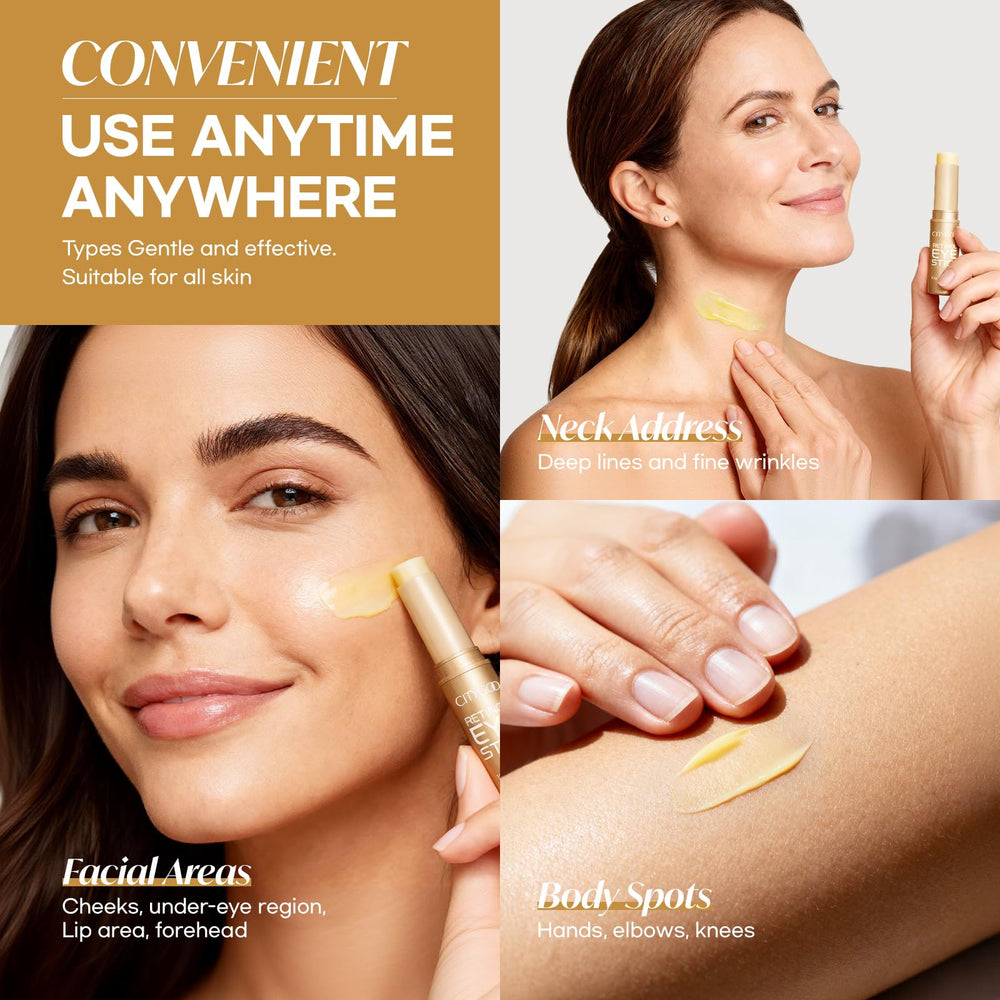 CITYGOO Retinol Eye Stick twist-up mechanism enables mess-free use.