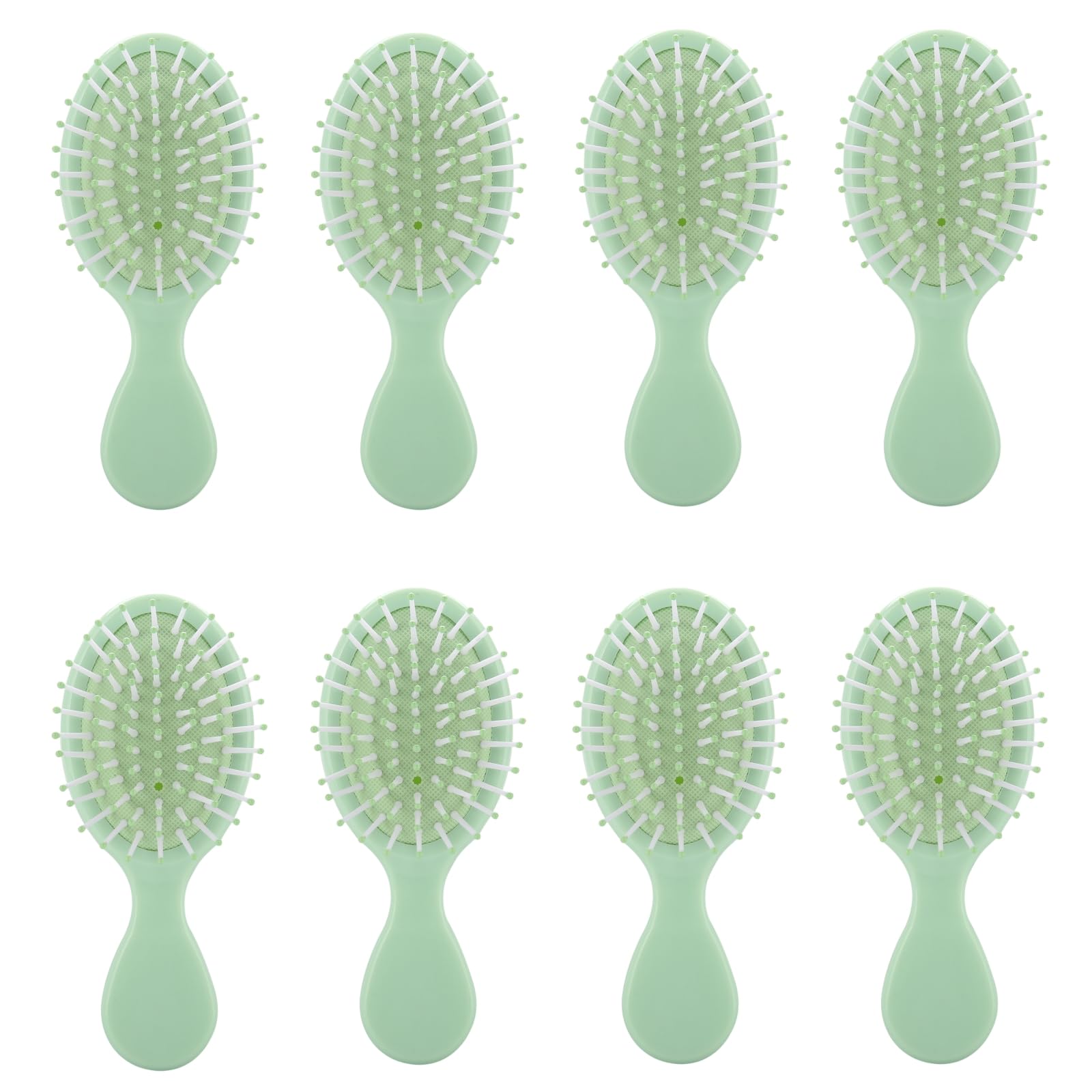Brosse Ciulaiy détangle voyage, mode sèche et humide, vert sauge, idéal pour les demoiselles d'honneur