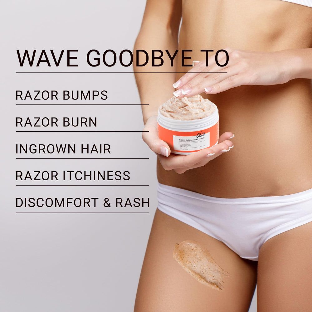 Formule vegan cruelty-free pour la zone bikini