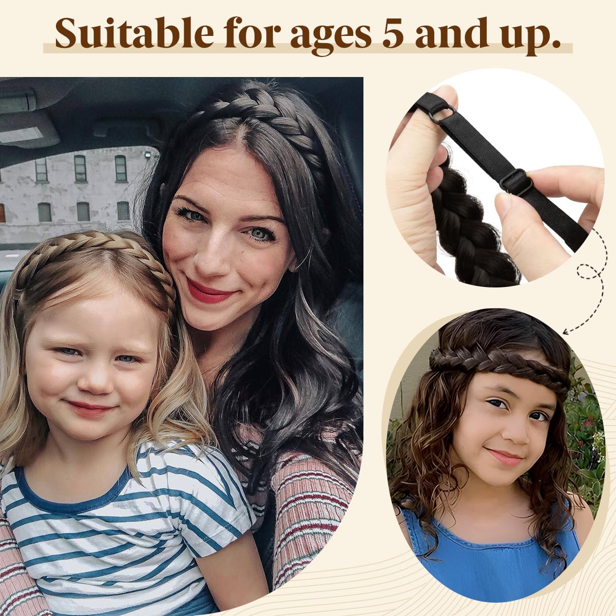 CJL HAIR usage quotidien, confort doux et naturel.