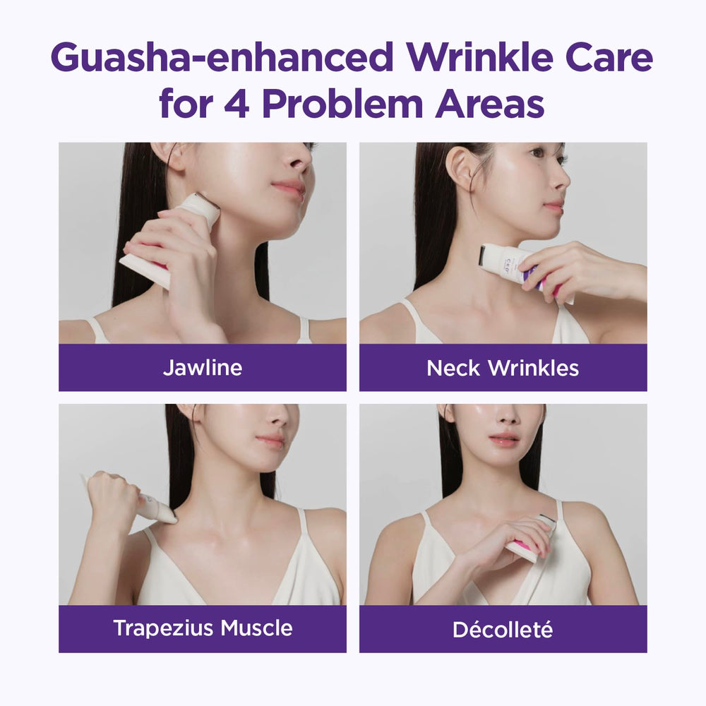CKD Guaranteed Gua Sha Neck Cream - elasticite-amorcee: peau plus ferme et réactive.