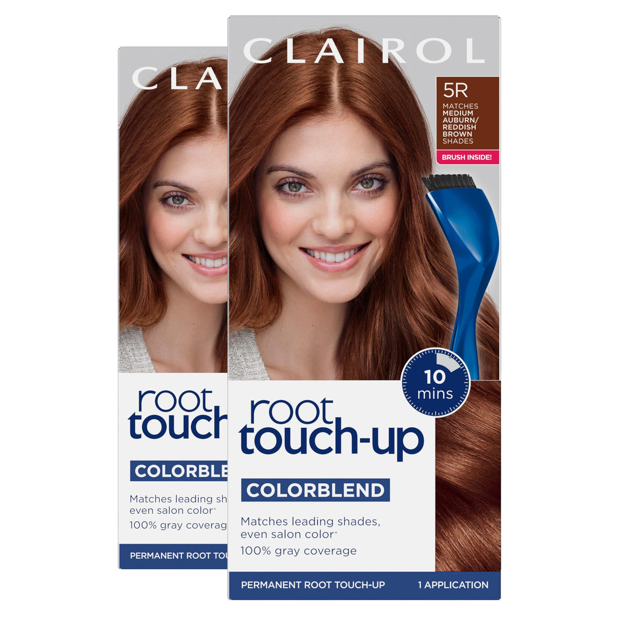 Clairol kit retouche racines offrant une couleur durable et naturelle