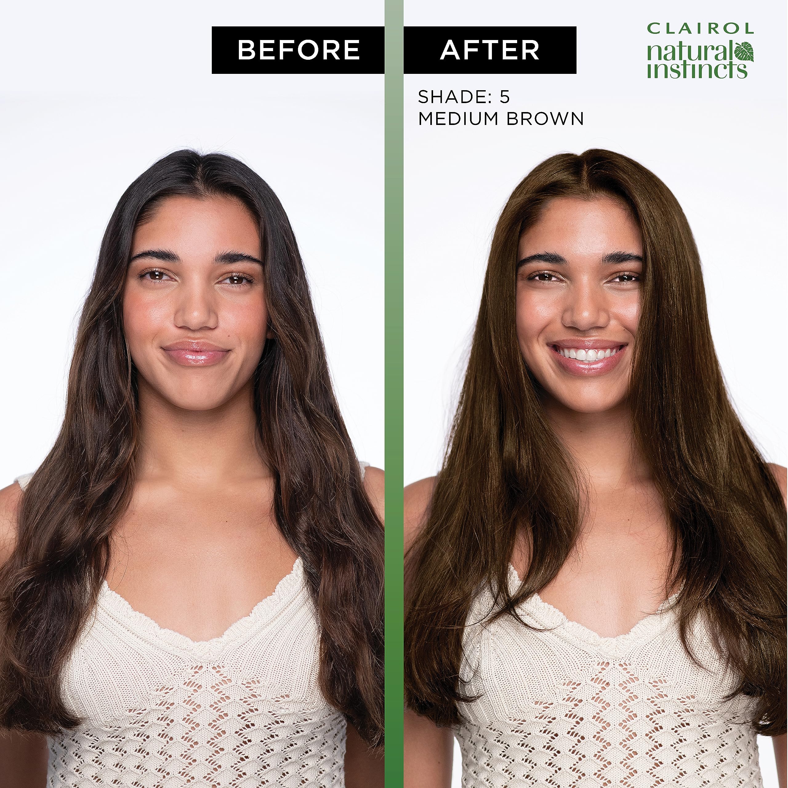 Clairol Natural Instincts: gants jetables pour une application sécurisée.